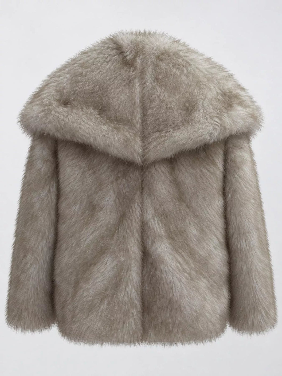 Fox Fur Collar Winter Outerwear Luckygirlsclothingcompany.com