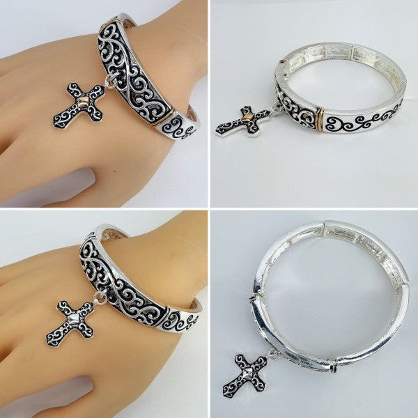 Stretchable Filigree Design Vintage Bracelet With Iconik Wholesale Gallery