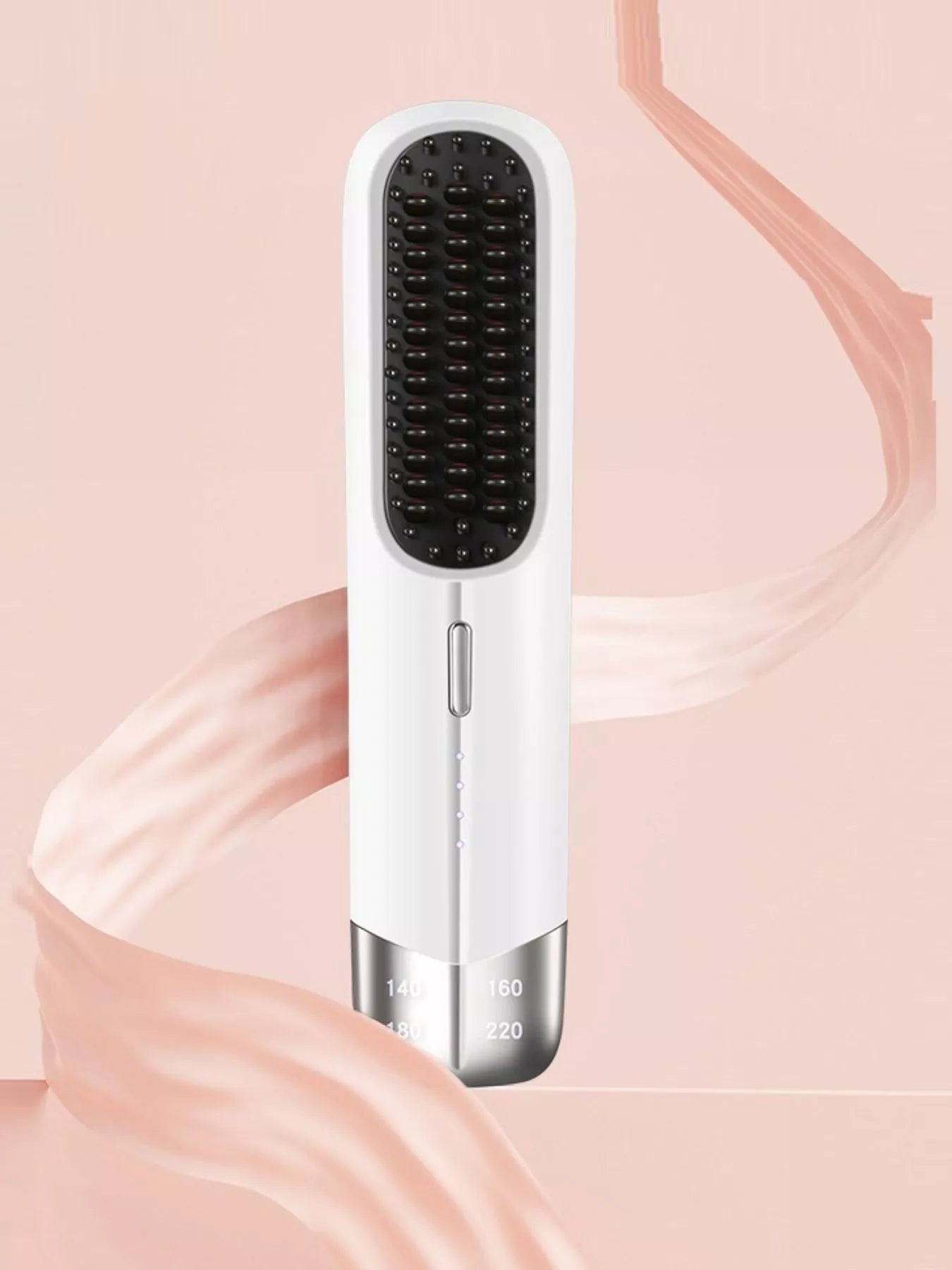 Portable Wireless Ionic Straightener Brush Hair Trendsi