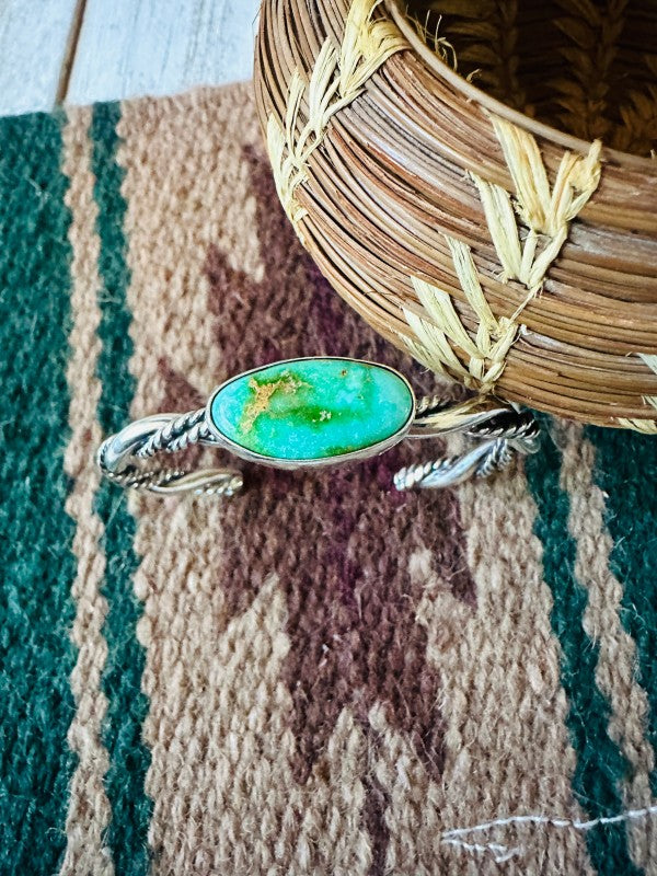 Navajo Sonoran Mountain Turquoise & Sterling Silver