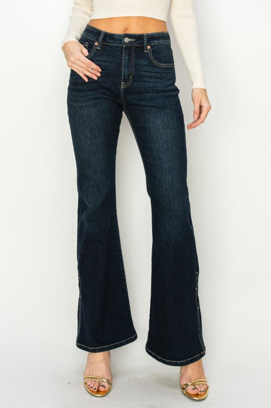 AT2014FLSD - HIGH RISE FLARE JEANS Artemis Vintage