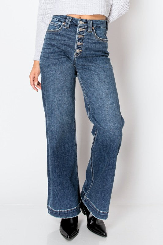 AT2001MT Tummy Control 90's Vintage Wide Jeans Artemis Vintage