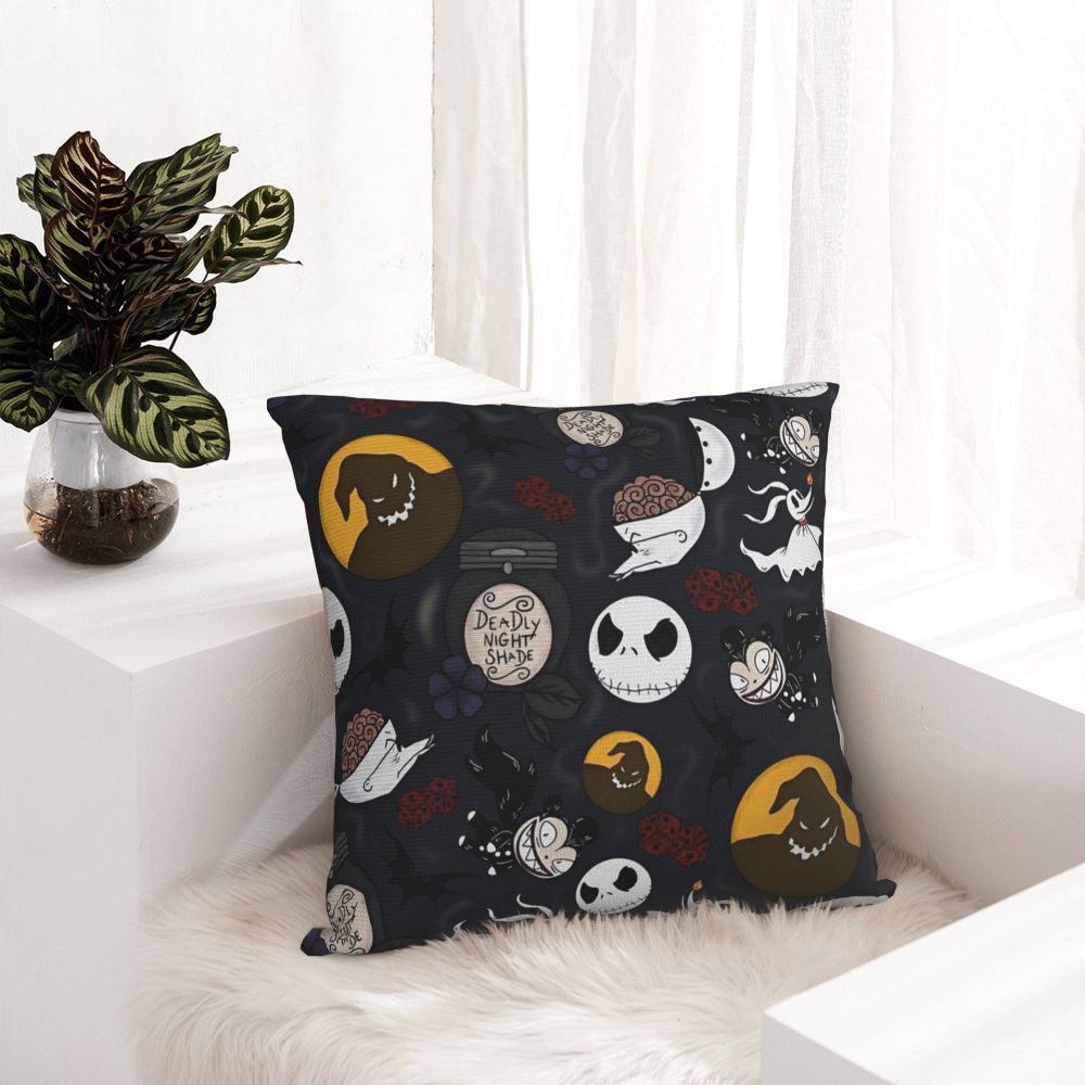 Nightmare Before Christmas Pillow Cover