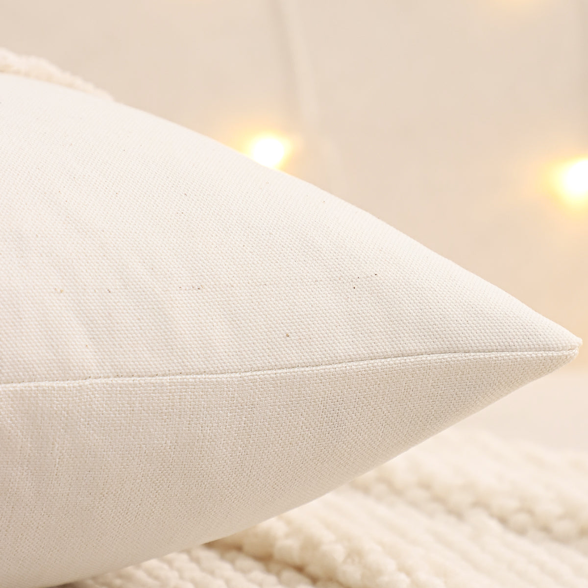 Winter Tufted Canvas Pillows Luckygirlsclothingcompany.com