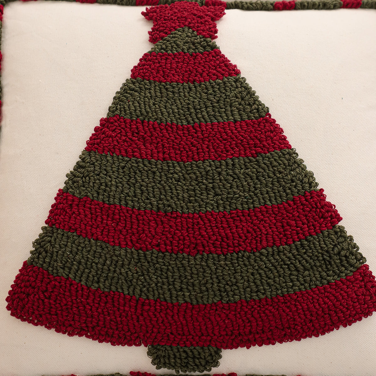 Winter Tufted Canvas Pillows Luckygirlsclothingcompany.com