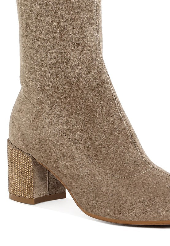 Sinaloa Microfiber Knee High Boots 
