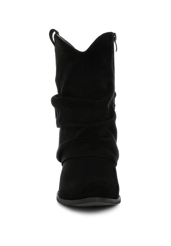 Bronco Slouchy Calf Boots Rag Company