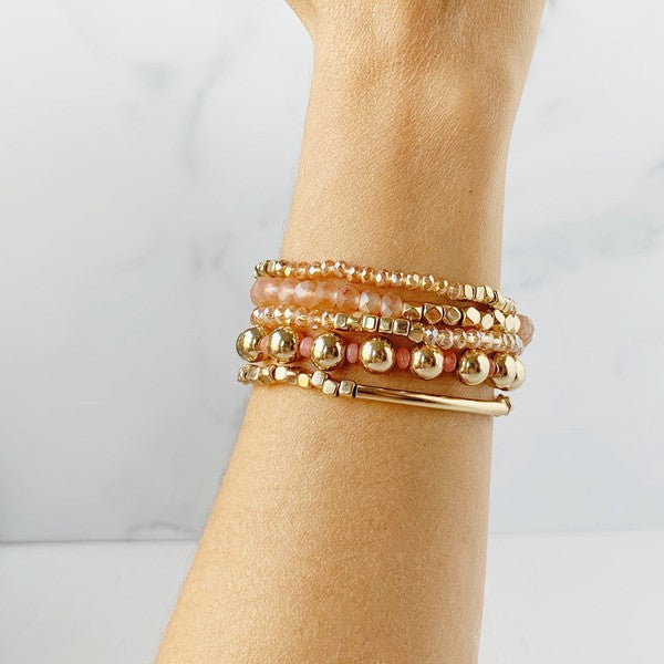 Stacked Bracelet Set #23 ClaudiaG Collection