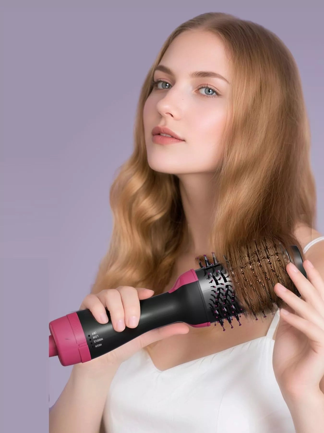 Multifunctional Hot Air Straightening Comb 