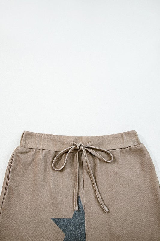 Star Top and Pants Lounge Set 