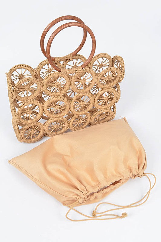 Weaved Straw Summer Bag Artini Accessories