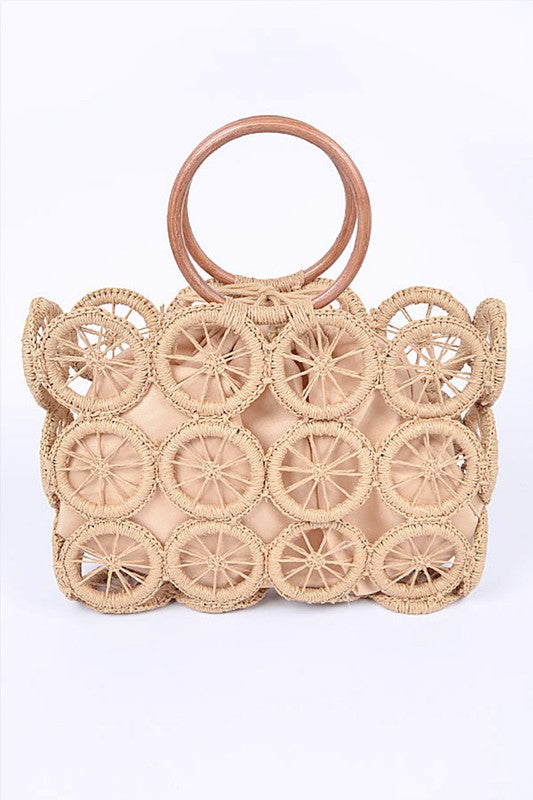 Weaved Straw Summer Bag Artini Accessories