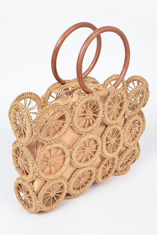 Weaved Straw Summer Bag Artini Accessories