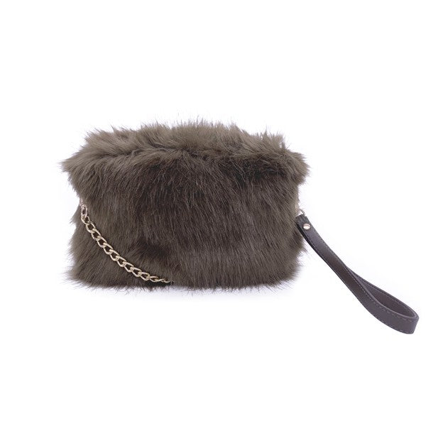 FURRY WRIST STRAP Bella Chic