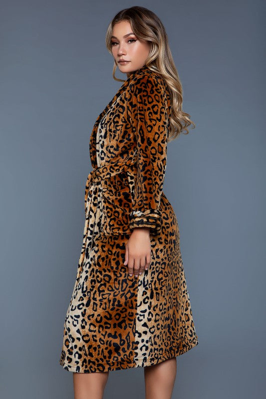 Leopard Robe BE WICKED