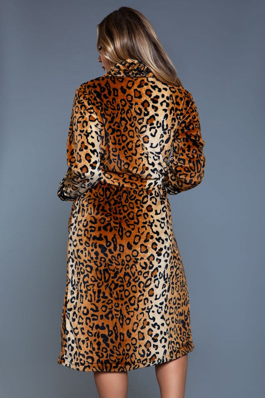 Leopard Robe BE WICKED