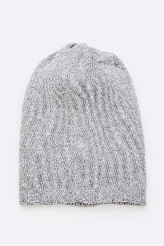 Double Layer Soft Convertible Beanie LA Jewelry Plaza