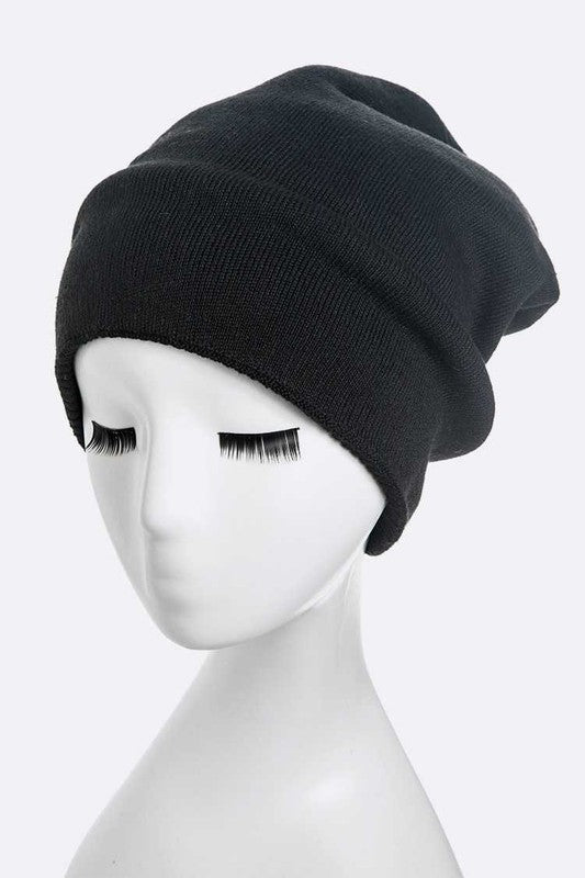 Double Layer Soft Convertible Beanie LA Jewelry Plaza