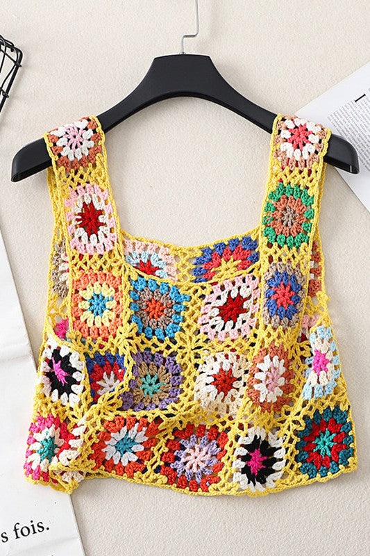 Knit Crop Top Miss Sparkling