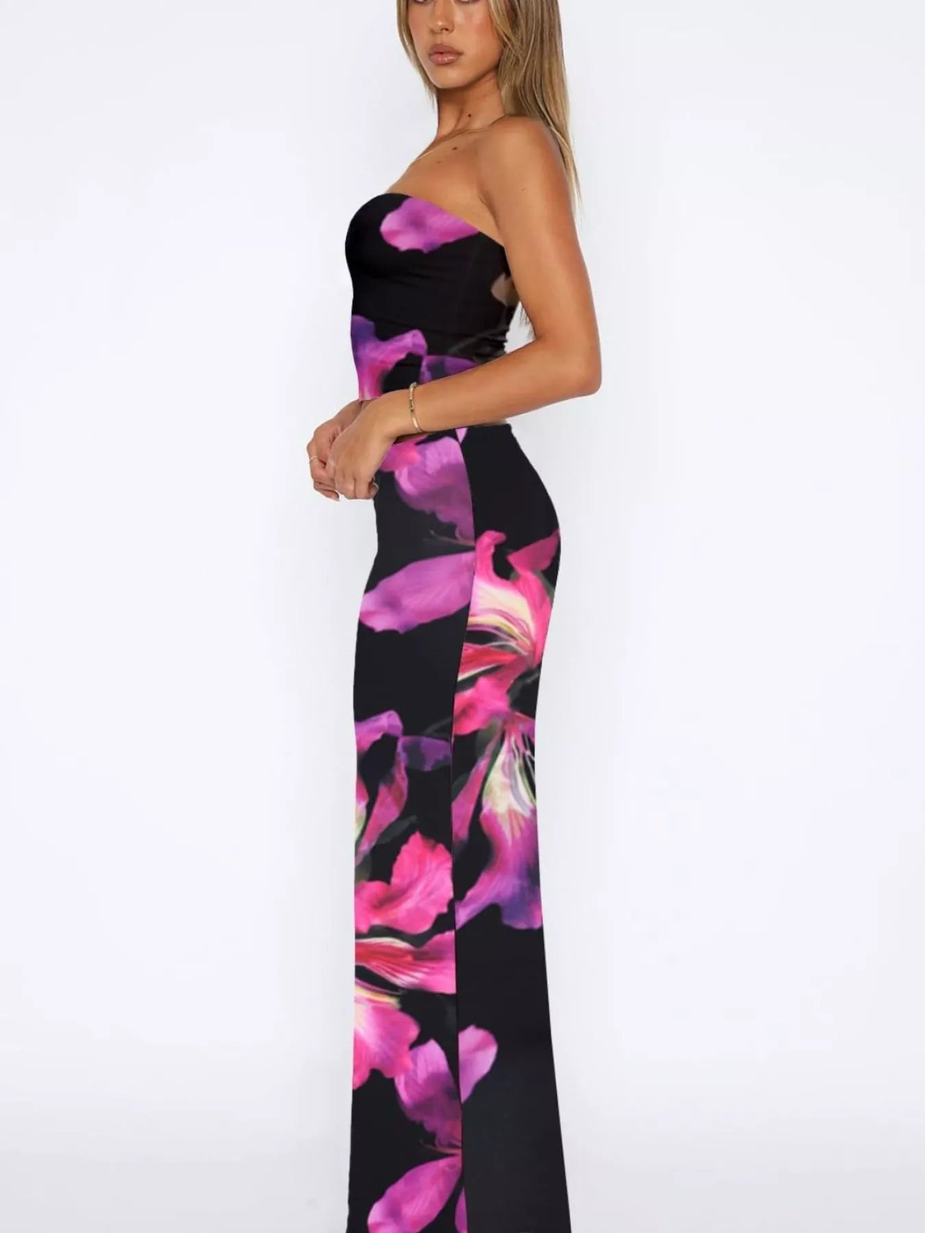 Printed Tube Top and Skirt Set Luckygirlsclothingcompany.com
