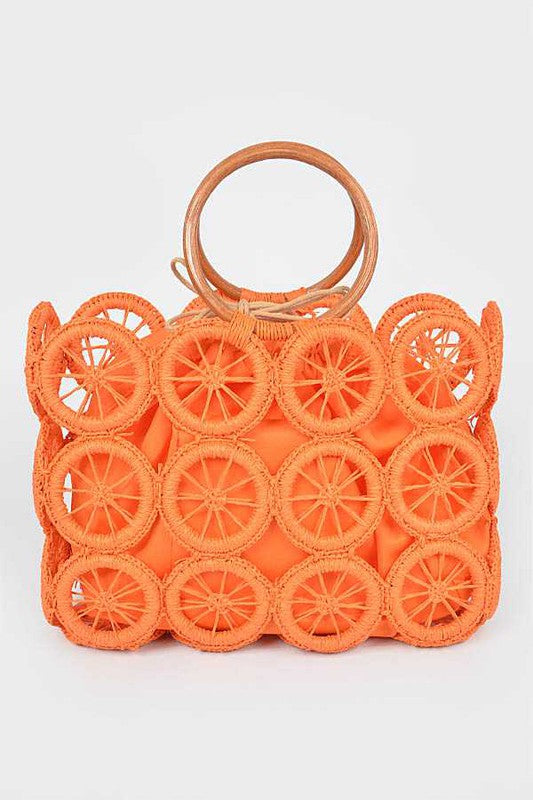 Weaved Straw Summer Bag Artini Accessories