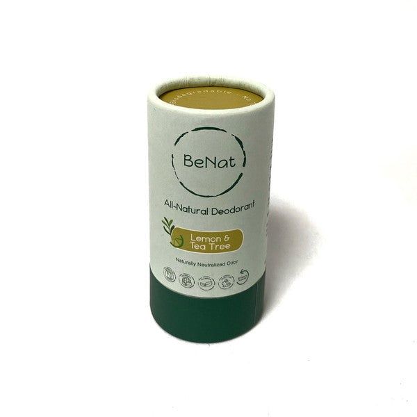 All Natural, Plastic-Free Deodorants. 3oz. 