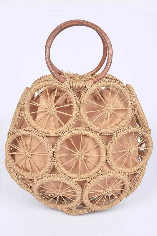 Weaved Cording Summer Clutch Artini Accessories