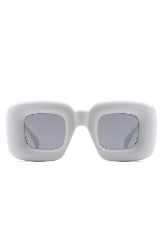 Square Irregular Chic Chunky Fashion Sunglasses Cramilo Eyewear