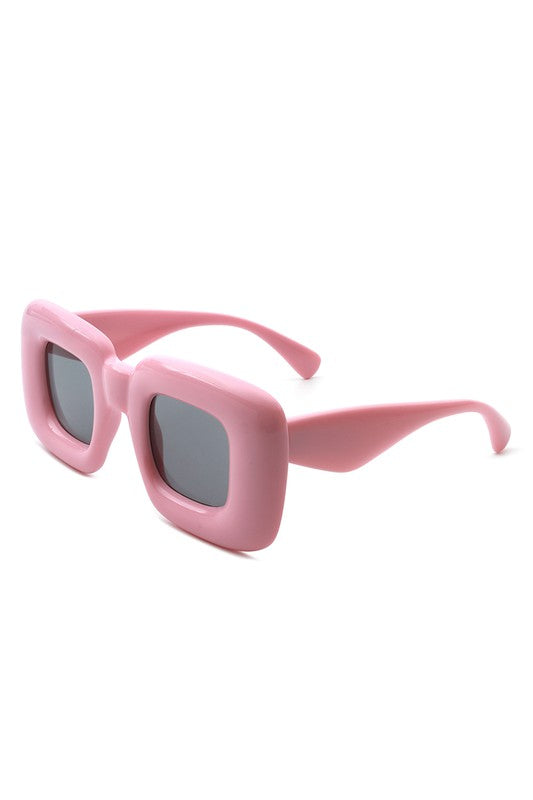 Square Irregular Chic Chunky Fashion Sunglasses Cramilo Eyewear