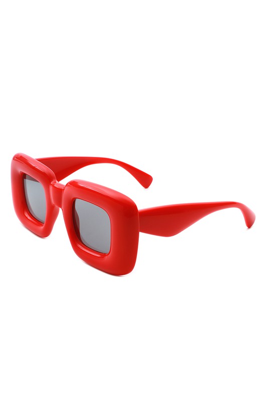 Square Irregular Chic Chunky Fashion Sunglasses Cramilo Eyewear