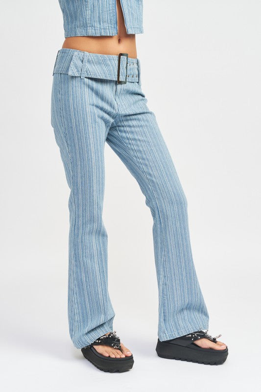 LOW RISE FLARED JEANS Luckygirlsclothingcompany.com