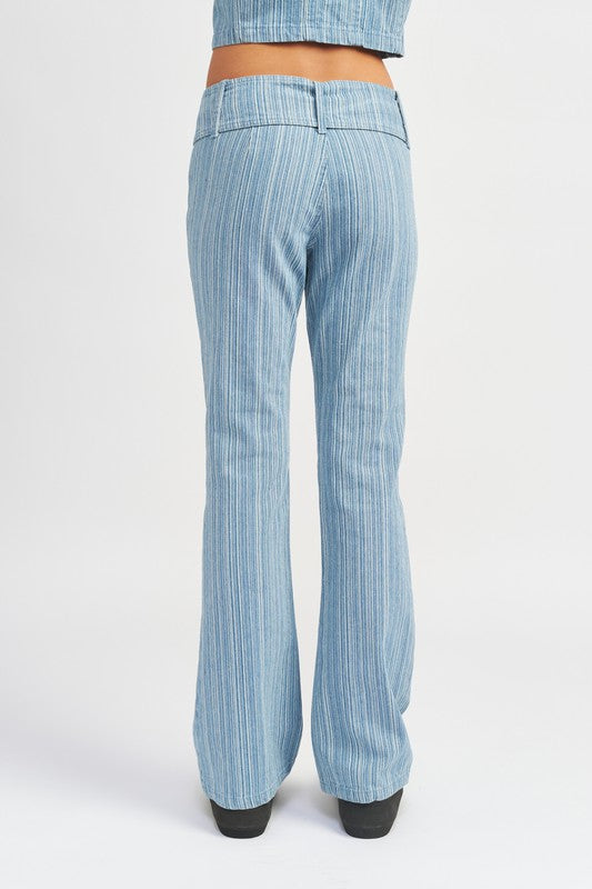 LOW RISE FLARED JEANS Luckygirlsclothingcompany.com