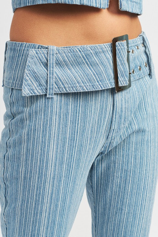 LOW RISE FLARED JEANS Luckygirlsclothingcompany.com