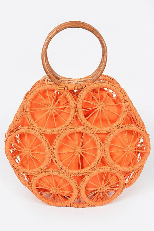 Weaved Cording Summer Clutch Artini Accessories