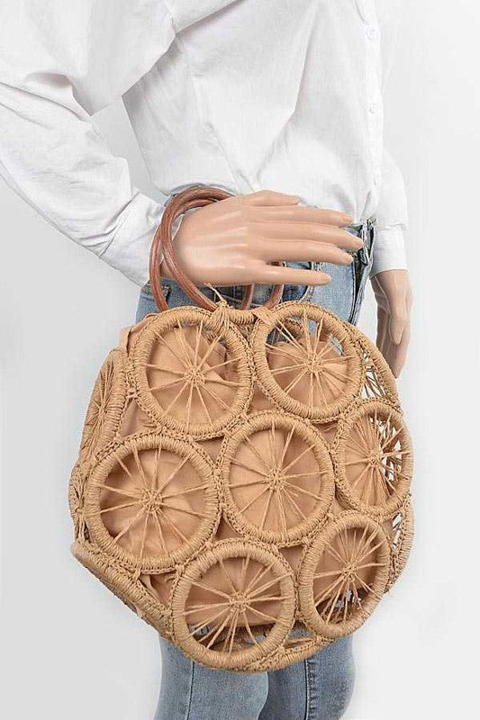 Weaved Cording Summer Clutch Artini Accessories