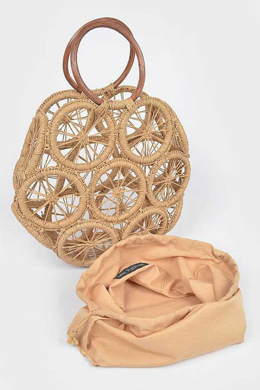 Weaved Cording Summer Clutch Artini Accessories