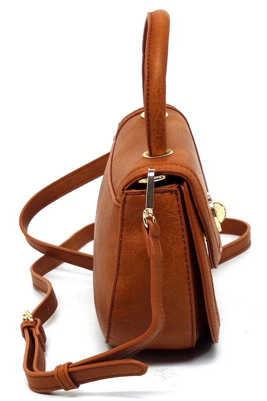 Fashion Flap Saddle Satchel Fashion World