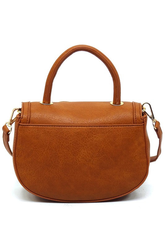 Fashion Flap Saddle Satchel Fashion World