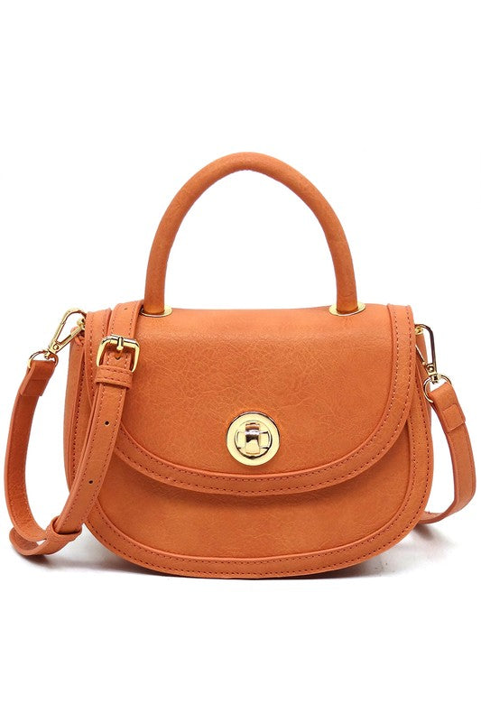 Fashion Flap Saddle Satchel Fashion World