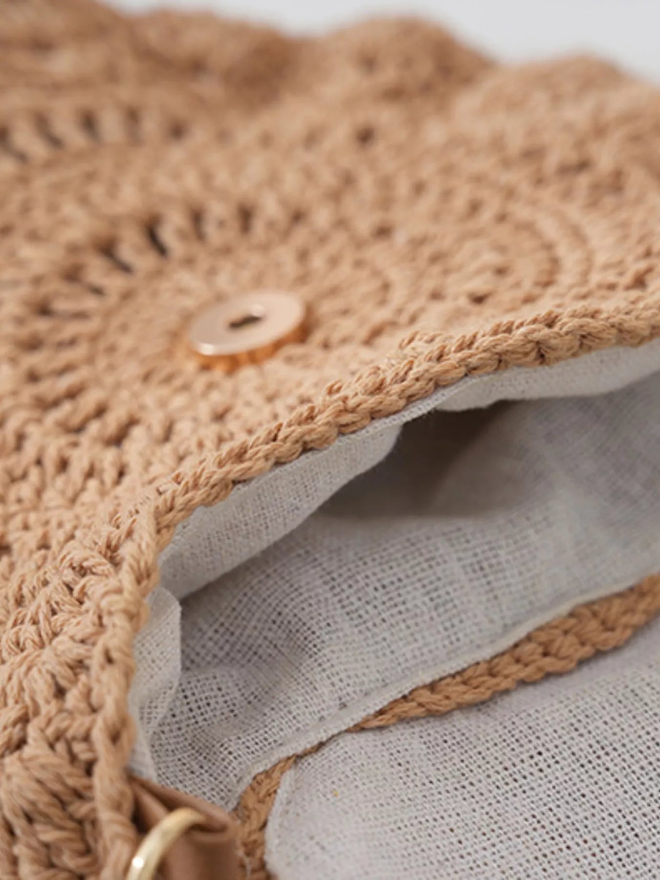 Boho Crochet Crossbody Bag Trendsi
