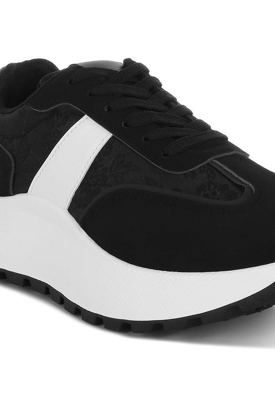 Squeaker Chunky Anti-Skid Lace-Up Sneakers Rag Company