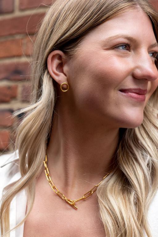 Luxe Silver Chunky Paper Clip Chain - 18in Spiffy & Splendid