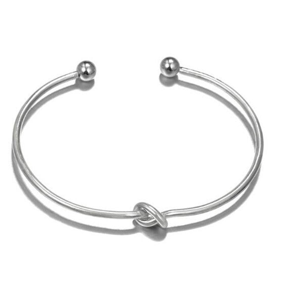 Stacked Bracelet Set #7 Silver ClaudiaG Collection