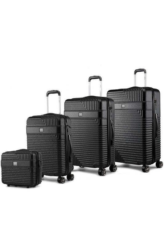 MKF Mykonos Luggage Set by Mia K- 4 pieces MKF Collection by Mia K