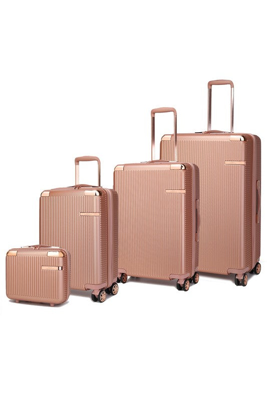MKF Collection Tulum 4-piece luggage set by Mia K MKF Collection by Mia K