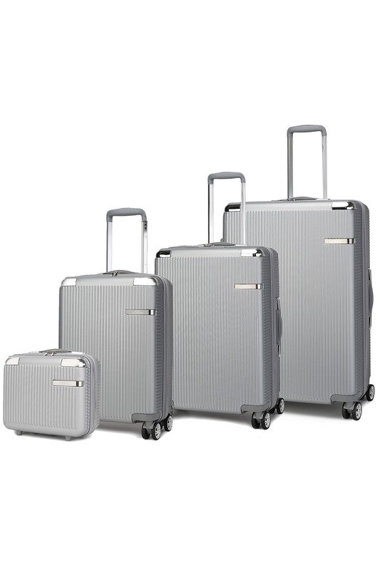 MKF Collection Tulum 4-piece luggage set by Mia K MKF Collection by Mia K