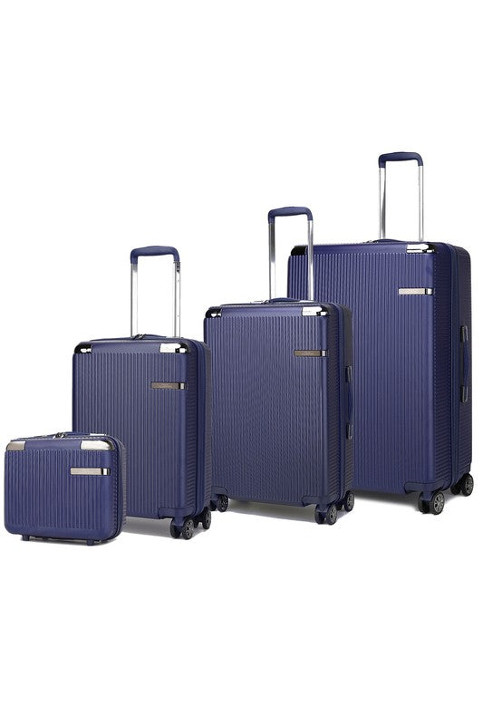 MKF Collection Tulum 4-piece luggage set by Mia K MKF Collection by Mia K