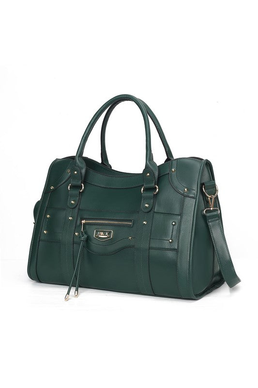MKF Collection Patricia Vegan Leather Duffle Bag 