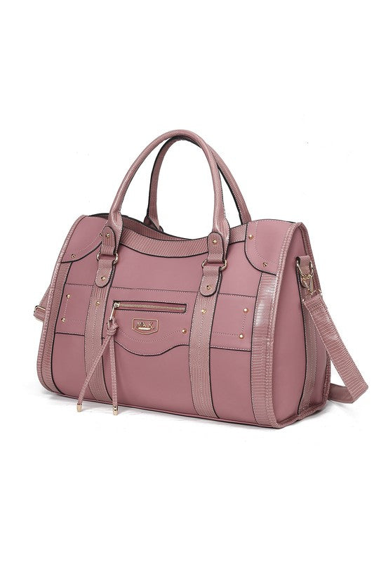 MKF Collection Patricia Vegan Leather Duffle Bag MKF 