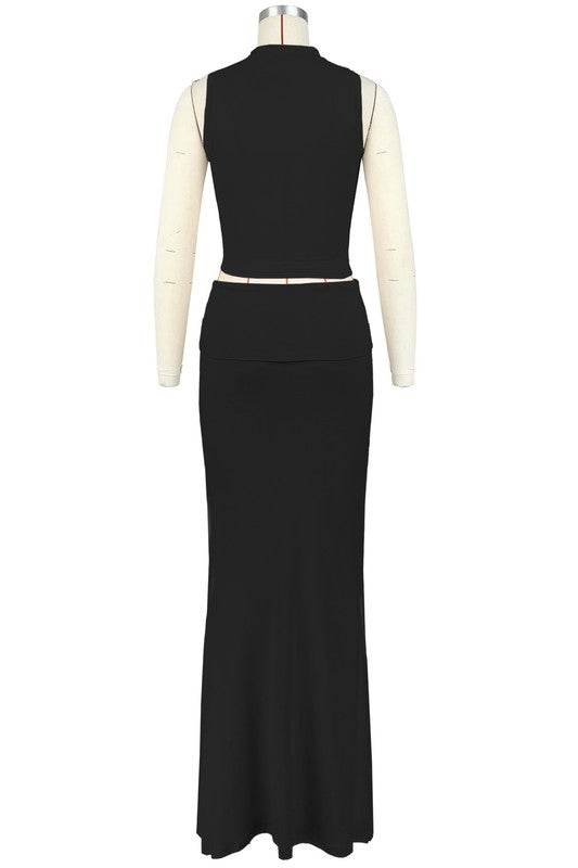 FASHION WOMEN TWO PIECE DRESS SET By Claude